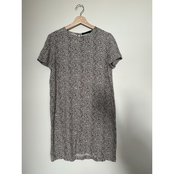 JENNI KAYNE Leopard T-Shirt Dress, Size Small - Picture 4 of 8